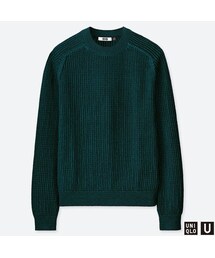 UNIQLO | コットンクルーネックセーター（長袖）(ニット/セーター)