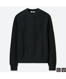 UNIQLO | コットンクルーネックセーター（長袖）(ニット/セーター)