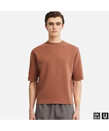 UNIQLO | ミラノリブクルーネックセーター（半袖）(ニット/セーター)