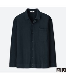 UNIQLO | コットンカシミヤニットシャツ（長袖）(ニット/セーター)