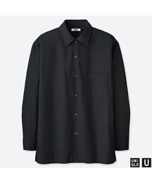 UNIQLO | ワイドフィットシャツ（長袖）(シャツ/ブラウス)