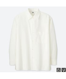 UNIQLO | ワイドフィットシャツ（長袖）(シャツ/ブラウス)