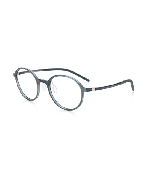 JINS（ジンズ）の「【Slim Airframe -trend- 】（メガネ・レディース・レッドササ(07)/カーキ(28)/ブラウンデミ(86)/グレーデミ(93)・Medium 48□20-140○41）」の4枚目の写真