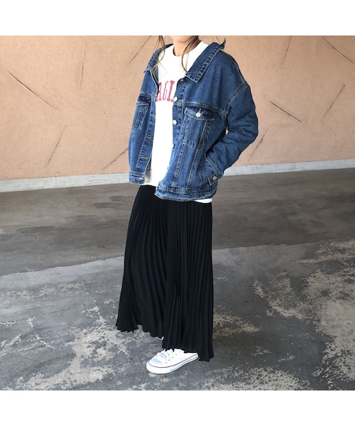 copine（コピン）の「シフォンプリーツロングスカート【クリックポスト対象商品】（スカート・レディース・その他）」の6枚目の写真