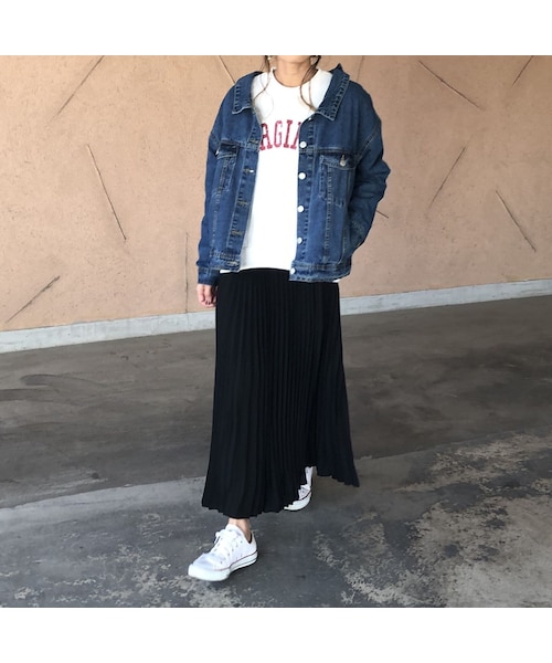 copine（コピン）の「シフォンプリーツロングスカート【クリックポスト対象商品】（スカート・レディース・その他）」の3枚目の写真