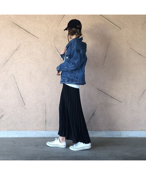 copine（コピン）の「シフォンプリーツロングスカート【クリックポスト対象商品】（スカート・レディース・その他）」の4枚目の写真