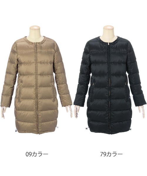 マッキントッシュ フィロソフィー リバーシブル ダウンコート L レジ