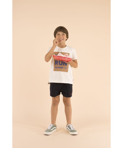 cache cache（カシュ カシュ）の「tinycottons "FUN  RUN"SS TEE（Tシャツ/カットソー・キッズ・その他）」の2枚目の写真