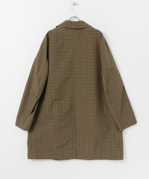 DANTON(ダントン)の「DANTON NYLON TAFFETA CHECK COAT(ジャケット/アウター・メンズ・BLK WATCH/BRN CHECK・38/40)」の15枚目の写真