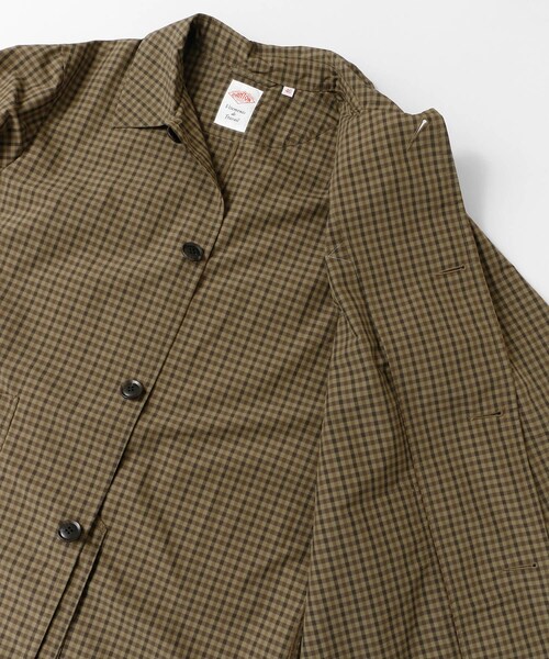 DANTON(ダントン)の「DANTON NYLON TAFFETA CHECK COAT(ジャケット/アウター・メンズ・BLK WATCH/BRN CHECK・38/40)」の14枚目の写真