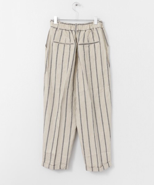 siiwa（シーワ）の「siiwa リネンストライプイージーパンツ（パンツ・レディース・その他・one）」の5枚目の写真