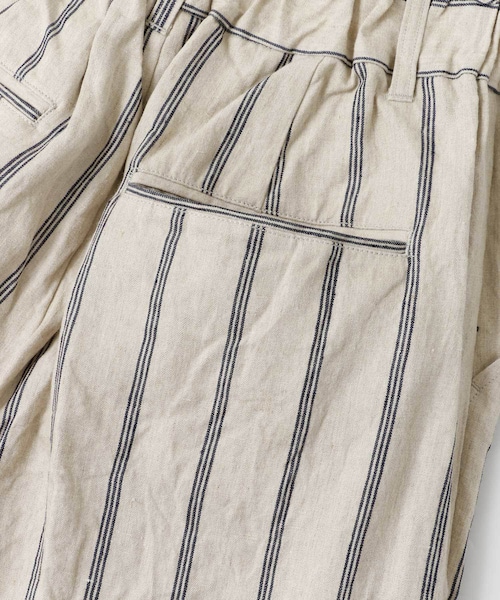 siiwa（シーワ）の「siiwa リネンストライプイージーパンツ（パンツ・レディース・その他・one）」の6枚目の写真