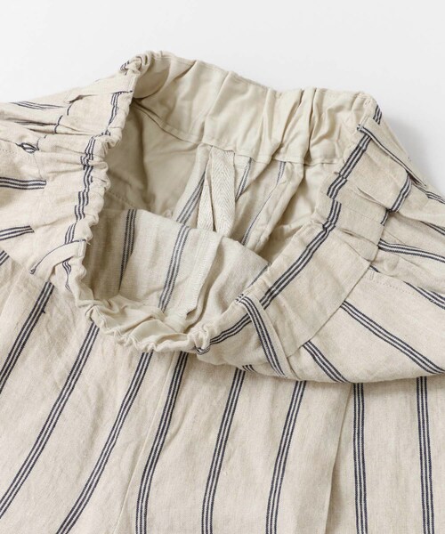 siiwa（シーワ）の「siiwa リネンストライプイージーパンツ（パンツ・レディース・その他・one）」の3枚目の写真