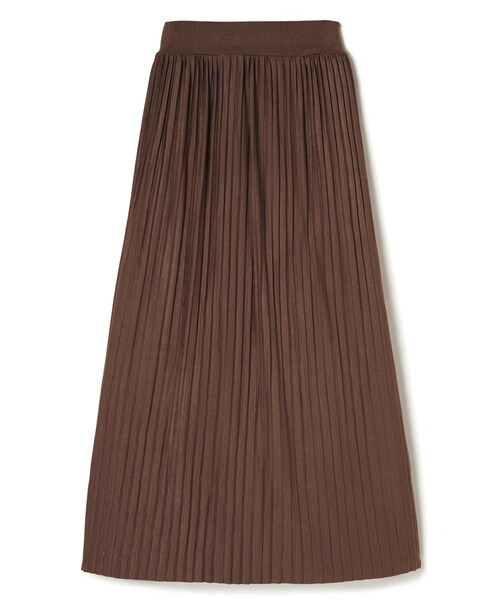 GRL（グレイル）の「ロング丈プリーツスカート（スカート・レディース・ブラック/ベージュ/ブラウン・M/Ｍ）」の2枚目の写真