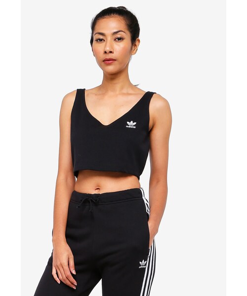 adidas sc cropped tank