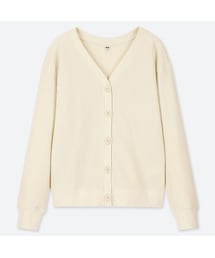 UNIQLO | ワッフルVネックカーディガン（長袖）(カーディガン/ボレロ)