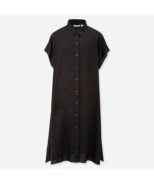 ユニクロ　ロングシャツ ユニクロ公式 | エクストラファインコットンオーバーサイズ