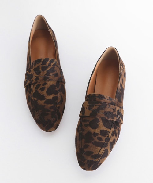 DHOLIC（ディーホリック）の「2TYPEステッチスエード調ローファー（ローファー・レディース・ベージュ/グリーン/その他/ブラック/ブルー/ピンク・225/230/235/240/245/250）」の6枚目の写真