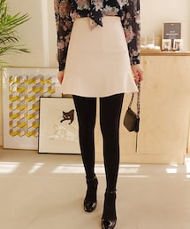 DHOLIC | ステッチフレアヘムミニスカート(スカート)