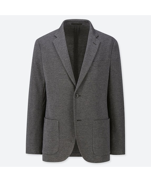 UNIQLO（ユニクロ）の「コンフォートジャケット（丈短め）（その他アウター・メンズ・NAVY 69/BLACK 09/DARK GRAY 08/GRAY 05・XL/XXL/3XL/4XL/L/XS/M/S）」の3枚目の写真