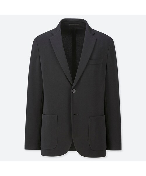 UNIQLO（ユニクロ）の「コンフォートジャケット（丈短め）（その他アウター・メンズ・NAVY 69/BLACK 09/DARK GRAY 08/GRAY 05・XL/XXL/3XL/4XL/L/XS/M/S）」の2枚目の写真