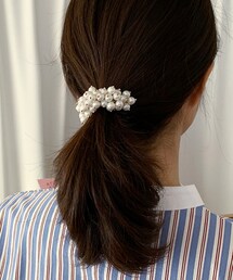 DHOLIC | ミニパールヘアゴム(ヘアゴム)