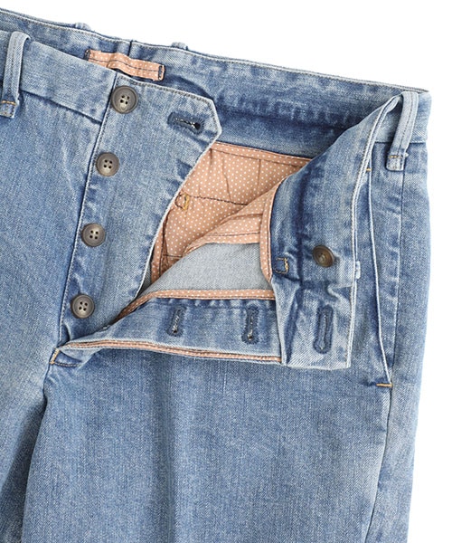 RAINMAKER（レインメーカー）の「フレアデニムトラウザーズ（その他・メンズ・BLK/BLU/IND・3/4）」の19枚目の写真