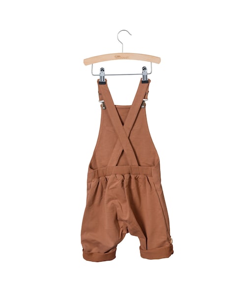 cache cache（カシュ カシュ）の「Little HEDONIST  SHORT  LEGGED  SALOPETE  (MOCHA）SIZE86（その他パンツ・キッズ・その他）」の2枚目の写真