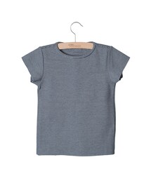 cache cache | Little HEDONIST　SHIRT ISABEL（ BLACK IRIS／STRIPED）SIZE86(Tシャツ/カットソー)