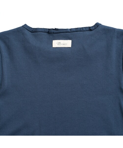cache cache（カシュ カシュ）の「Little HEDONIST　SHIRT ISABEL（ BLACK IRIS ）SIZE86（Tシャツ/カットソー・キッズ・その他）」の4枚目の写真
