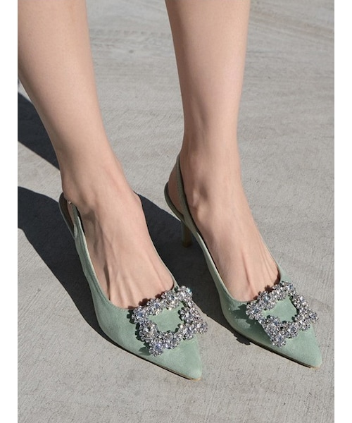 SAPPUN（サプン）の「Harenf（パンプス・レディース・Other/Green/Yellow/Black/Pink/Blue・22.0-25.5cm）」の3枚目の写真