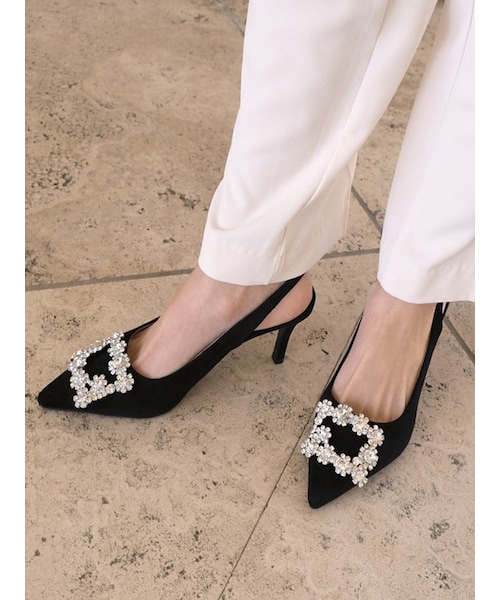 SAPPUN（サプン）の「Harenf（パンプス・レディース・Other/Green/Yellow/Black/Pink/Blue・22.0-25.5cm）」の2枚目の写真