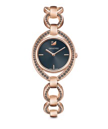 SWAROVSKI | 金屬錶帶水晶鑽飾手錶(腕時計)