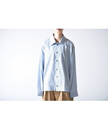 VOAAOV | VOAAOV ボックスショートシャツ blue(シャツ/ブラウス)