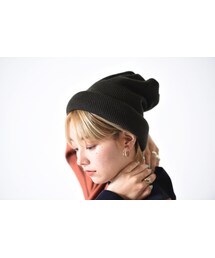 Edwina Horl | Edwina Horl リブニットの帽子 KIDS deep green(ニットキャップ/ビーニー)