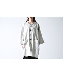 VOAAOV | VOAAOV 近江晒しベースボールシャツ / l.gray(シャツ/ブラウス)