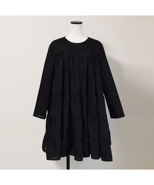 no brand（ノーブランド）の「フェアリーコットンOne-Piece(ティアード5段)（ワンピース・レディース・その他）」の12枚目の写真