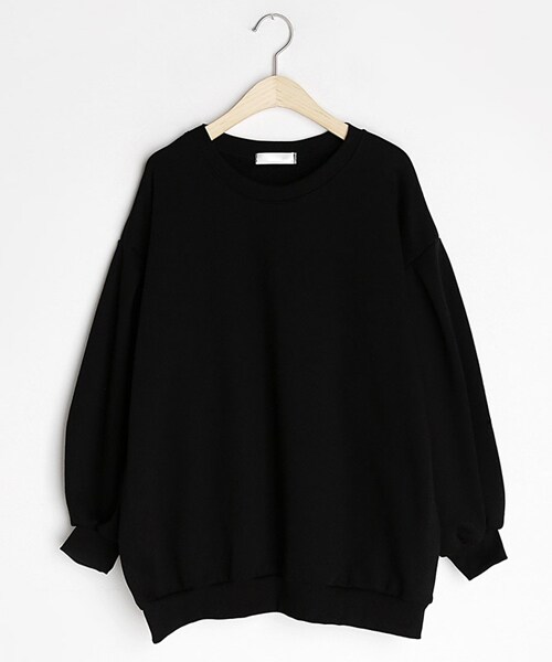 DHOLIC（ディーホリック）の「ショルダータックスウェット（スウェット・レディース・グレー/ブラック/ベージュ・FREE）」の2枚目の写真