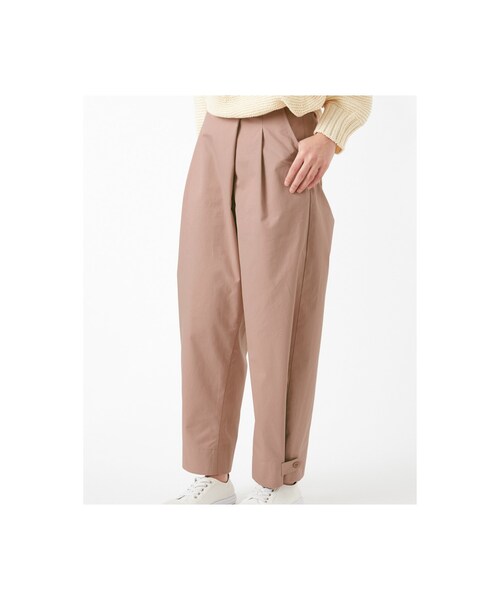 Live in comfort（リブインコンフォート）の「リブ イン コンフォート スラリ脚長！ また上深々な軽やかぷっかりパンツ〈ピンク〉（レディースファッション > ボトムス > パンツ・レディース・ピンク・（ｳｴｽﾄ58/股下丈52cm）/（ｳｴｽﾄ73/股下丈57cm）/（ｳｴｽﾄ76/股下丈57cm）/（ｳｴｽﾄ80/股下丈57cm）/（ｳｴｽﾄ64/股下丈62cm）/（ｳｴｽﾄ67/股下丈62cm）/（ｳｴｽﾄ70/股下丈62cm）/（ｳｴｽﾄ61/股下丈52cm）/（ｳｴｽﾄ64/股下丈52cm）/（ｳｴｽﾄ67/股下丈52cm）/（ｳｴｽﾄ70/股下丈52cm）/（ｳｴｽﾄ61/股下丈57cm）/（ｳｴｽﾄ64/股下丈57cm）/（ｳｴｽﾄ67/股下丈57cm）/（ｳｴｽﾄ70/股下丈57cm））」の6枚目の写真