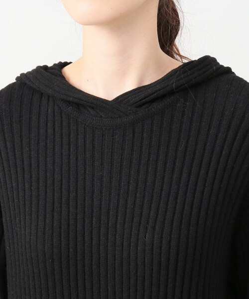 IENA（イエナ）の「イタリアヤーンフードリブロングワンピース  