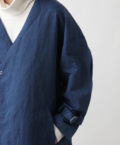 HARE（ハレ）の「ナイロンノーカラーコート（）」 - WEAR
