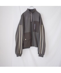 Handmade | ハーフジッププルオーバー（カーキ）(その他トップス)