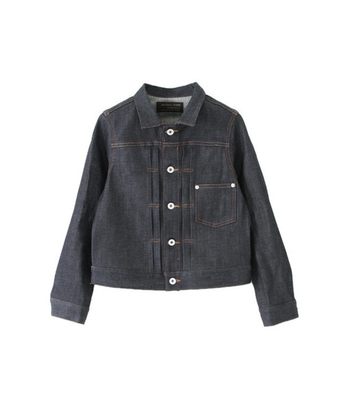 URBAN RESEARCH DOORS(アーバンリサーチドアーズ)の「リジットデニムジャケット(ジャケット/アウター・レディース・インディゴ・one)」の1枚目の写真