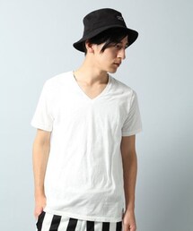 HARE | スラブＶネックカットソー(トップス)