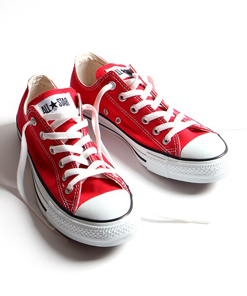 CONVERSE(コンバース)の「キャンバスオールスターOX(シューズ・メンズ・ホワイト/ブラック/レッド・7H/8H/9H)」の3枚目の写真