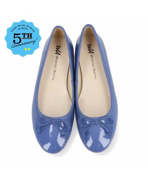 ORiental TRaffic（オリエンタルトラフィック）の「バレエシューズ（シューズ・レディース・ベージュ/ブラック/ブルー/キャメル/レッド・33/34/35/36/37/38/39/40/41/42/43）」の3枚目の写真