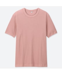 UNIQLO | ワッフルクルーネックＴ（半袖）(Tシャツ/カットソー)