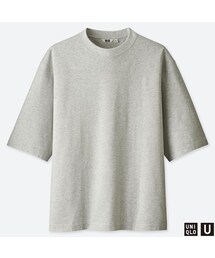 UNIQLO | オーバーサイズハーフスリーブＴシャツ(Tシャツ/カットソー)