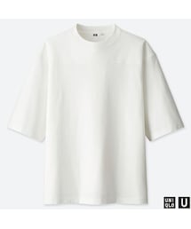 UNIQLO | オーバーサイズハーフスリーブＴシャツ(Tシャツ/カットソー)