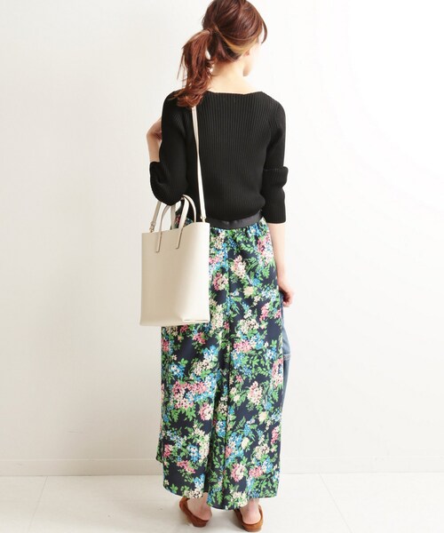 IENA（イエナ）の「ボタニカルプリントロングスカート（）」 - WEAR 